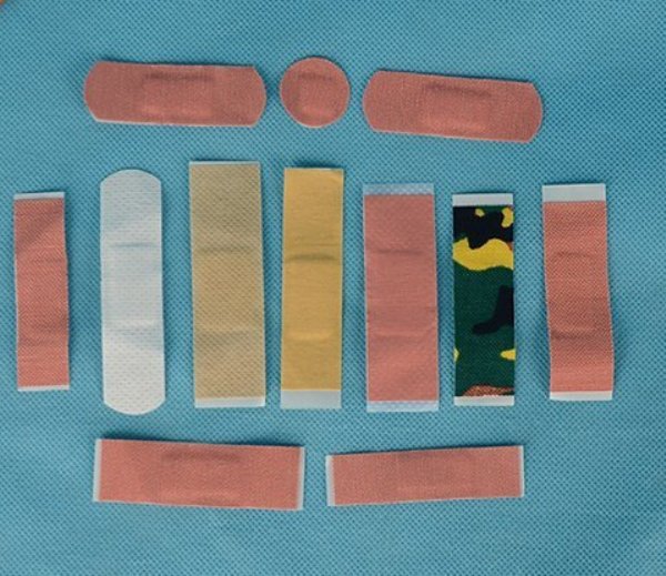 Red Cotton First Aid Bandages